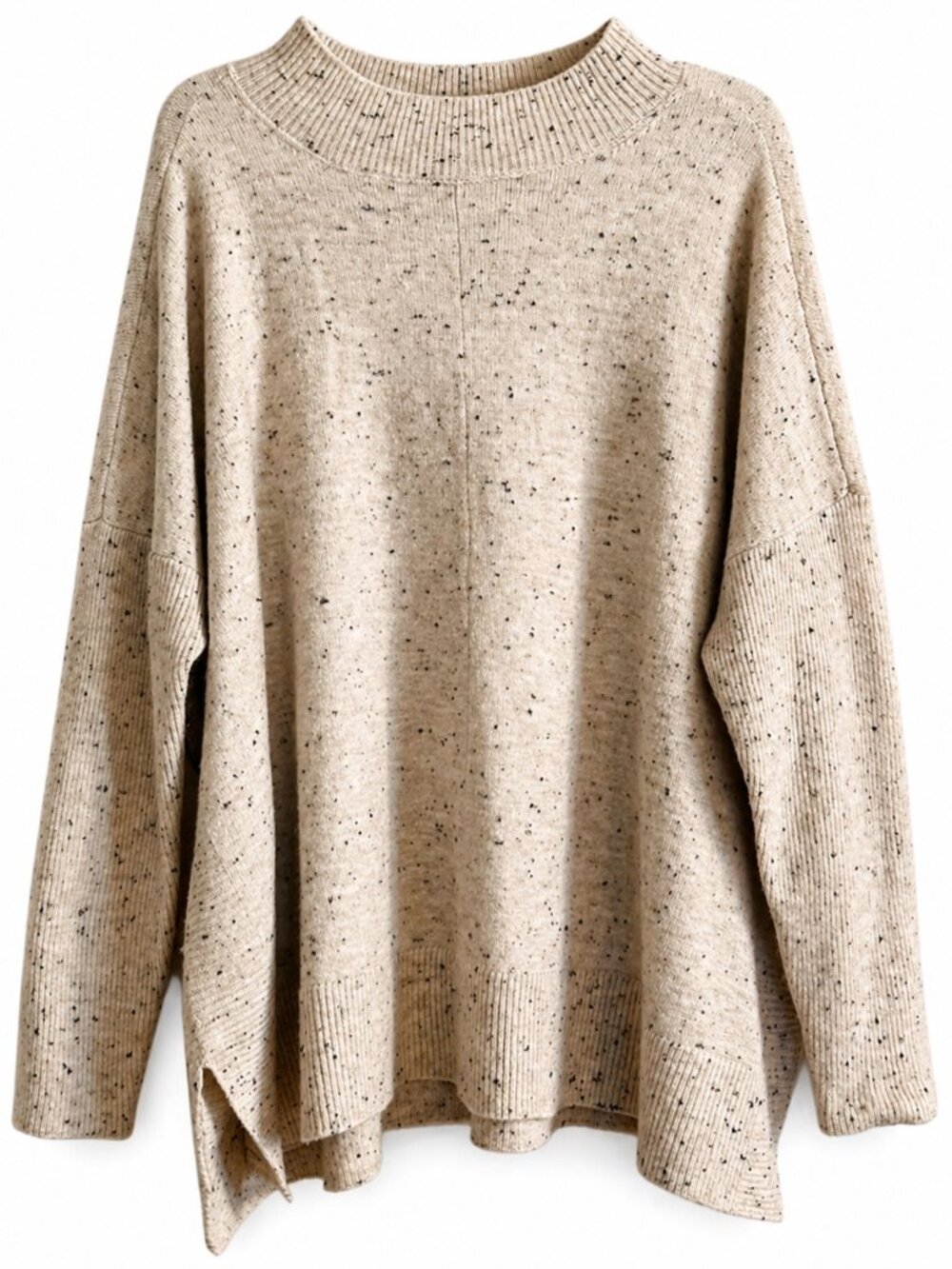 🤍 Mud Pie Speckled Oversized Sweater | One Size | EUC 🤍